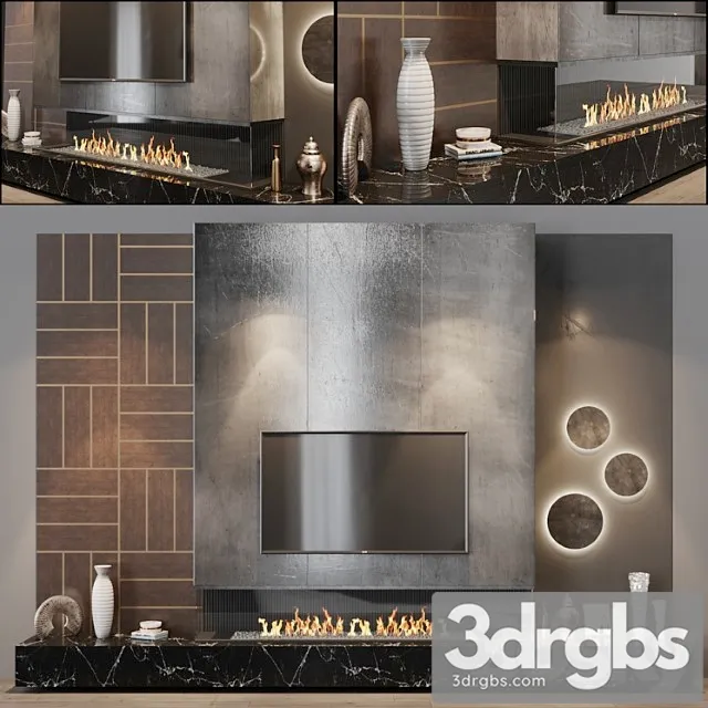 Tv set 105 3D Model Free