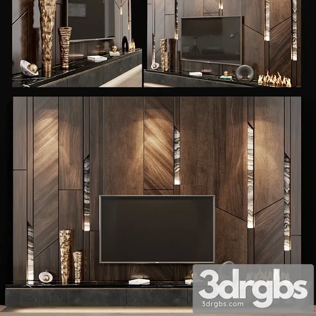 Tv Set 106 1 3D Model Free