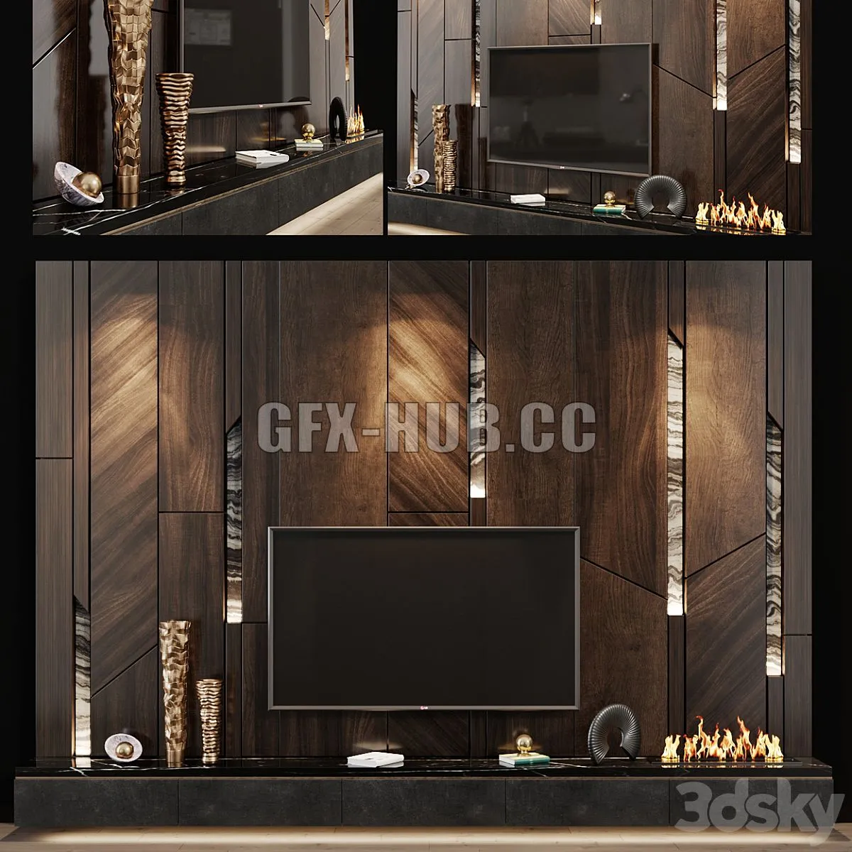 Tv Set 106 3D Model