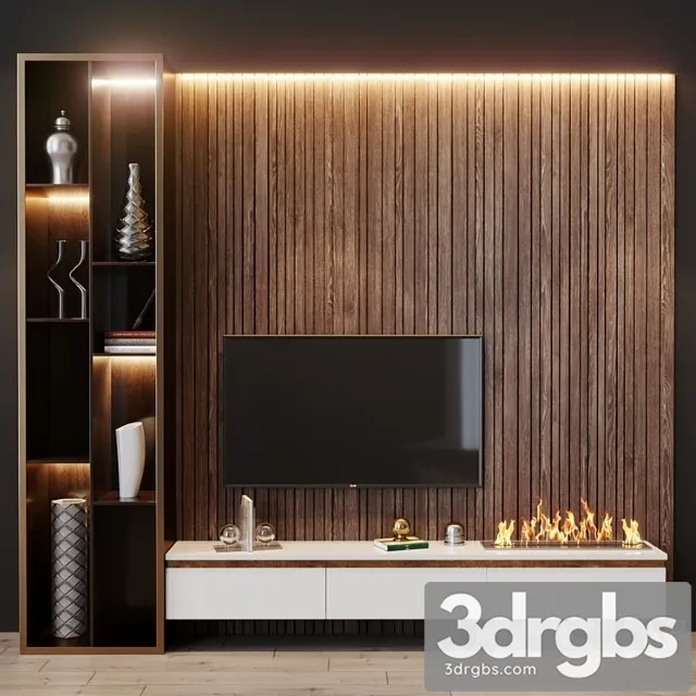 TV Set 121 3D Model Free