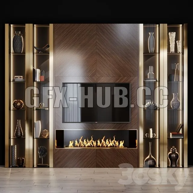 Tv set 123 3D Model