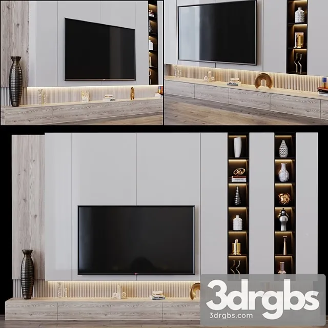 Tv Set 135 3D Model Free