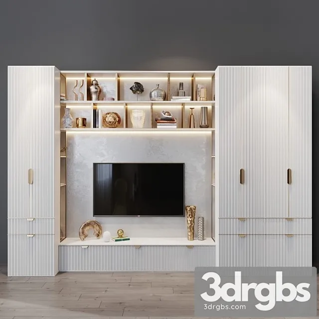 Tv set 144 3D Model Free