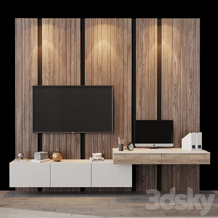 tv set 145 3D Model