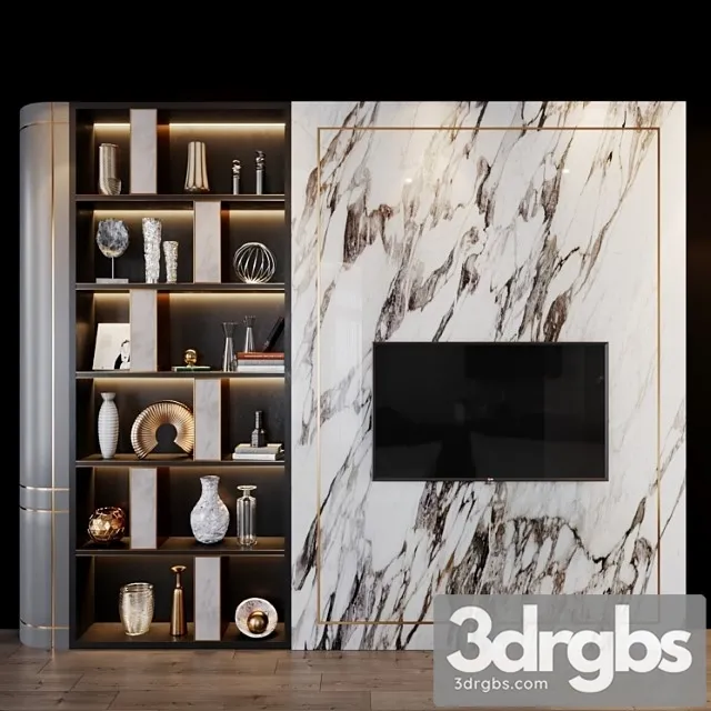 Tv set 152 3D Model Free