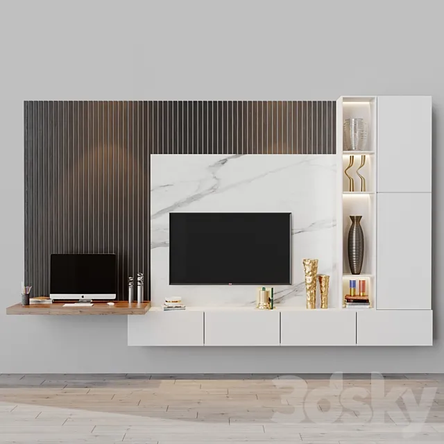 tv set 172 3D Model