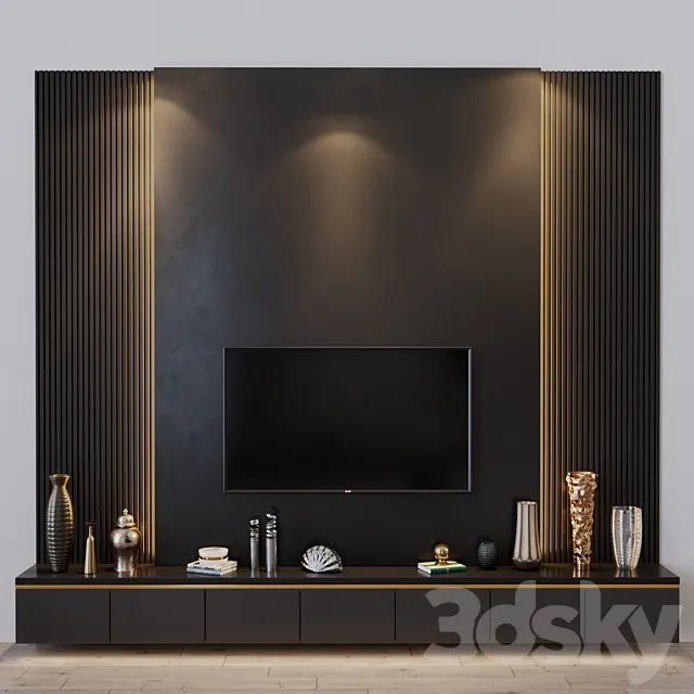 tv set 173 3D Model