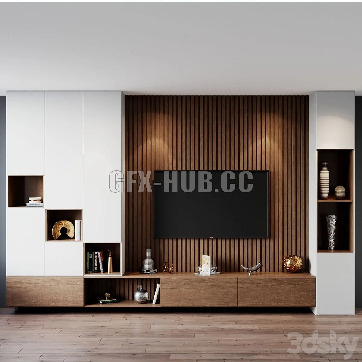 TV Set 180 3D Model