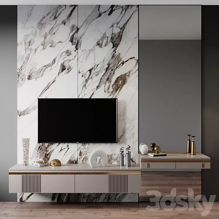 tv set 184 3D Model
