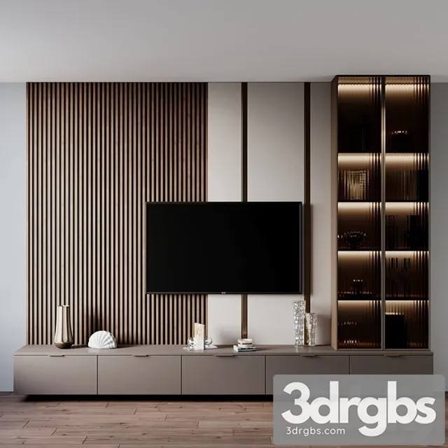 TV Set 191 3D Model Free