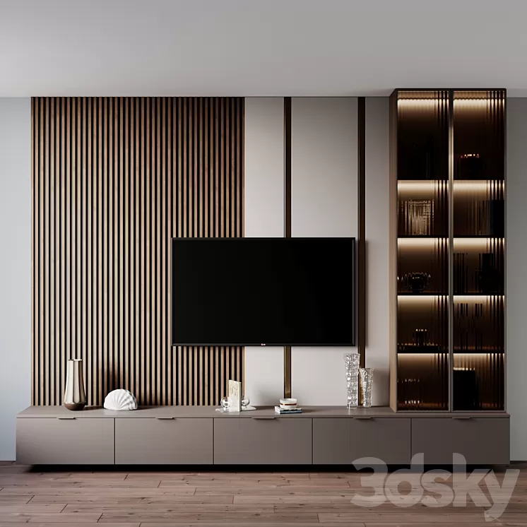 tv set 191 3D Model Free