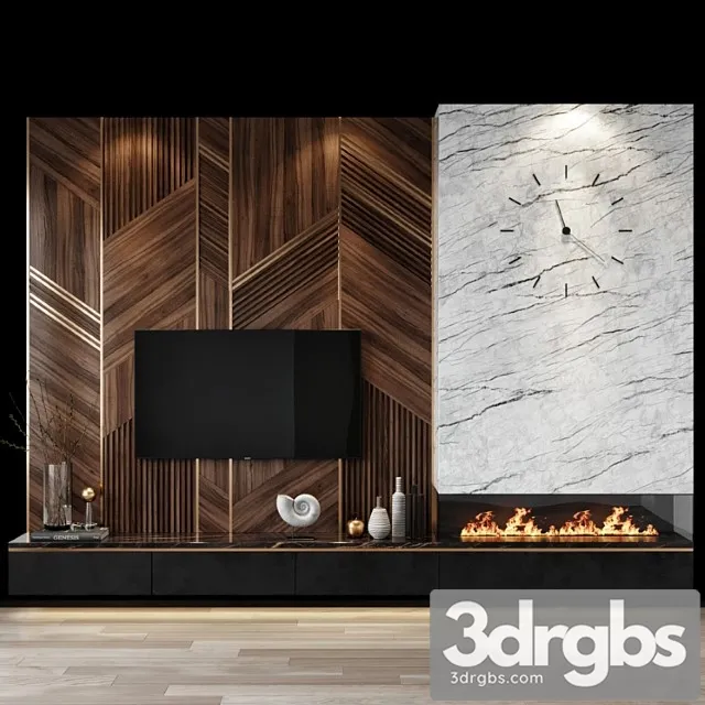 TV Set 2 3D Model Free