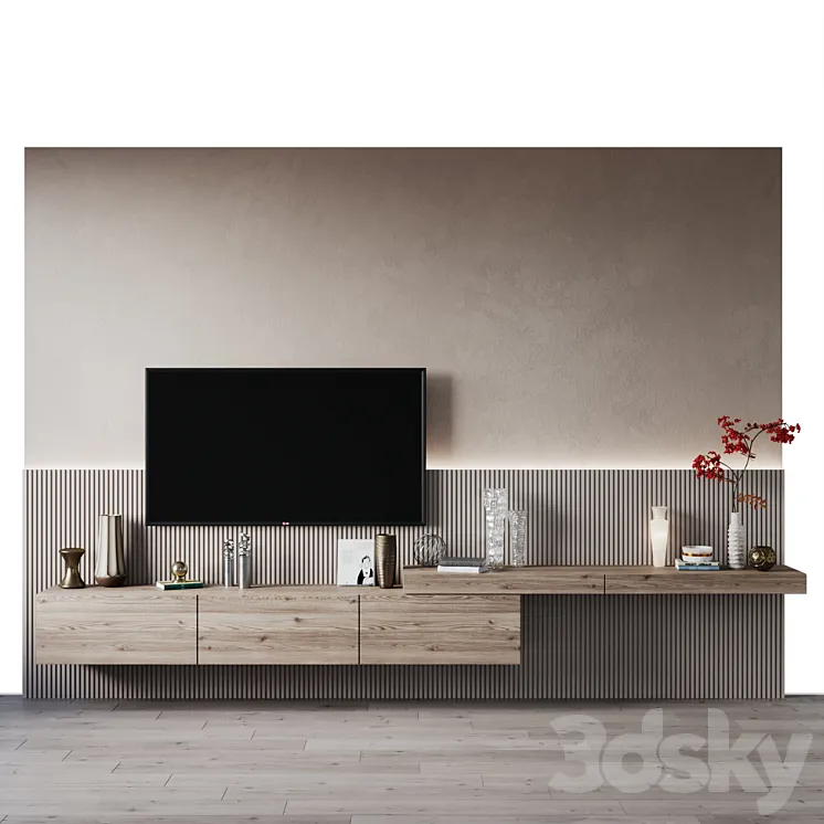 tv set 214 3D Model Free