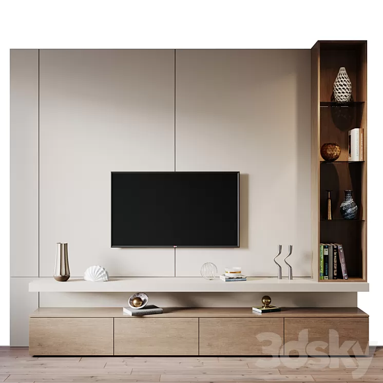 tv set 220 3D Model Free
