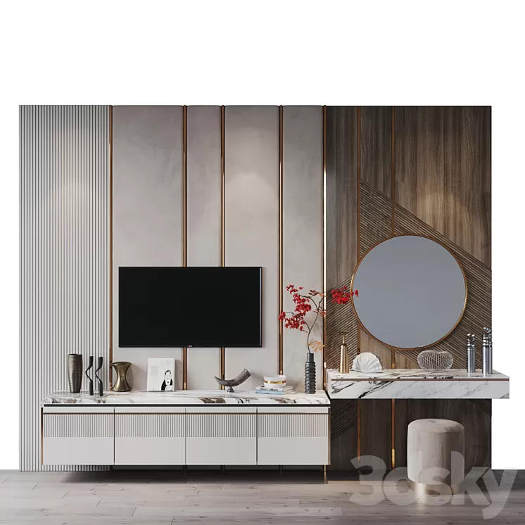 tv set 226 3D Model Free