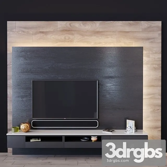Tv set 25 3D Model Free