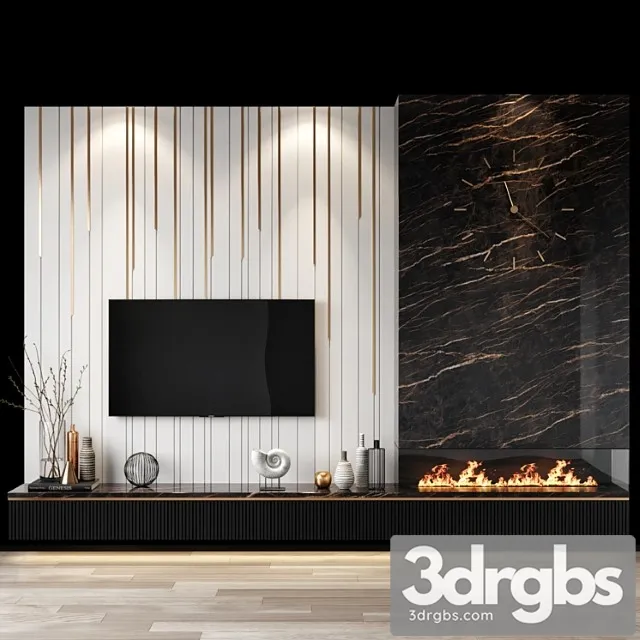 Tv Set 3 3D Model Free