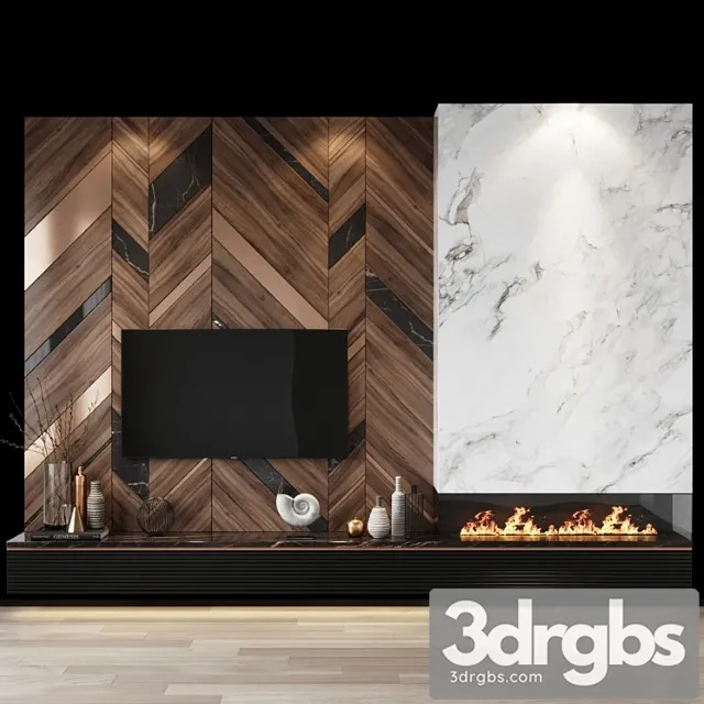 Tv Set 4 3 3D Model Free