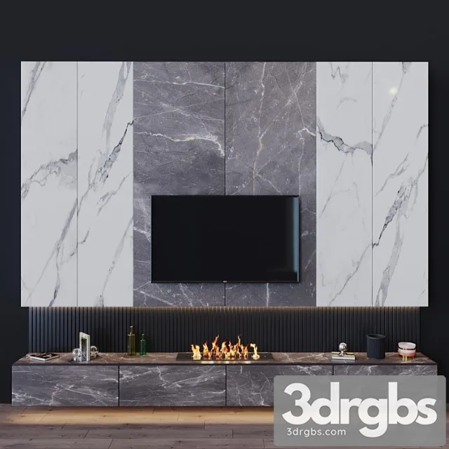 Tv Set 4 3D Model Free