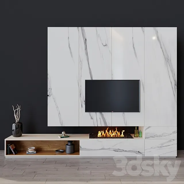 tv set 46 3D Model
