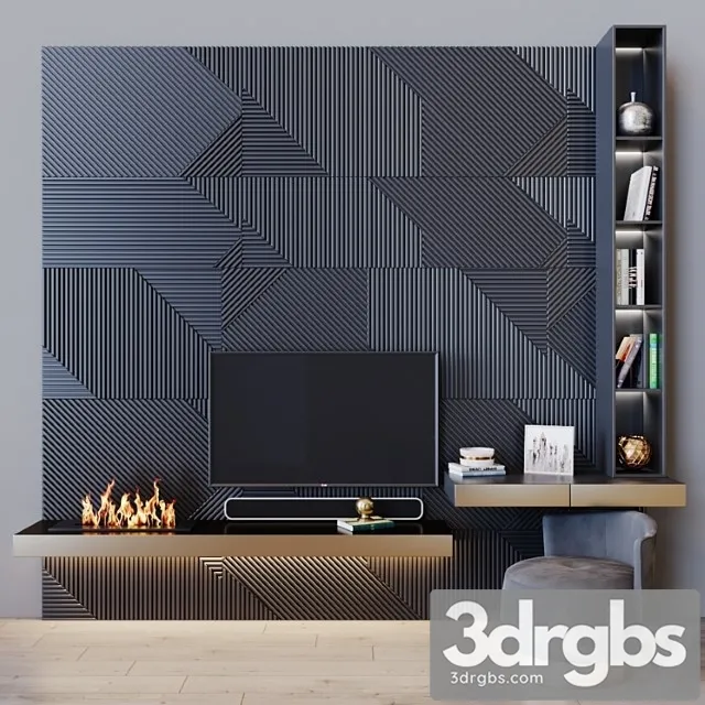 Tv set 61 3D Model Free