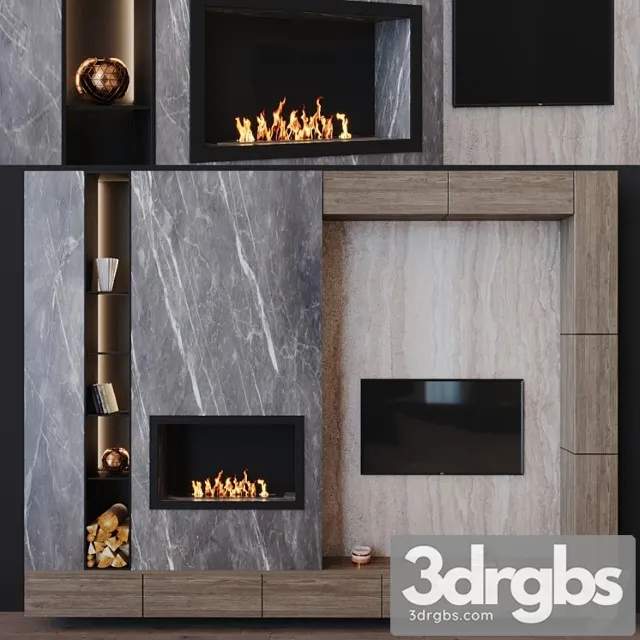 Tv Set 7 3D Model Free