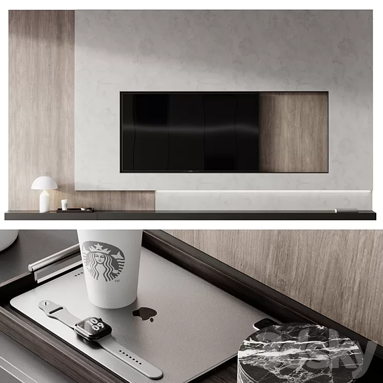 TV set 8 3D Model Free