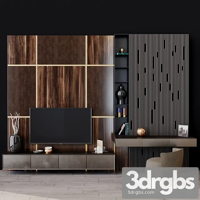 Tv set 81 3D Model Free