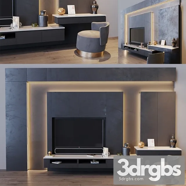 Tv set 88 3D Model Free