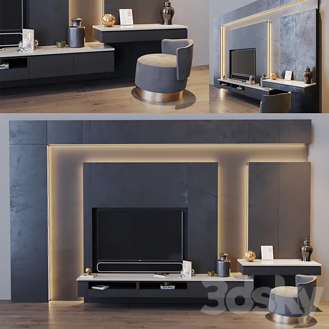 tv set 88 3DModel