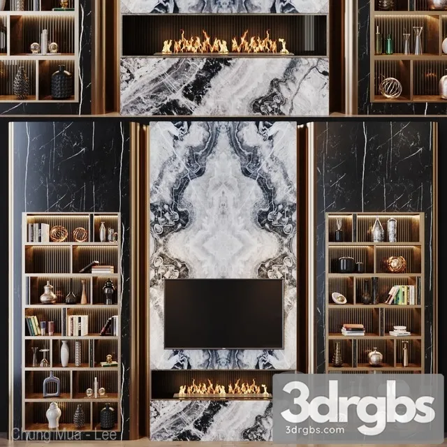 Tv Set 92 3D Model Free