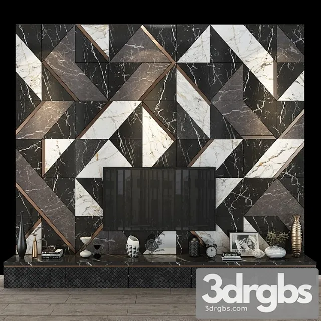 Tv shelf 0101 3D Model Free