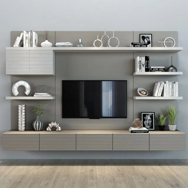 TV shelf 0110 3D Model