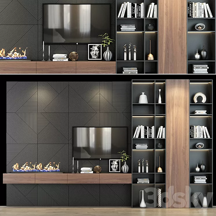 TV shelf 0254