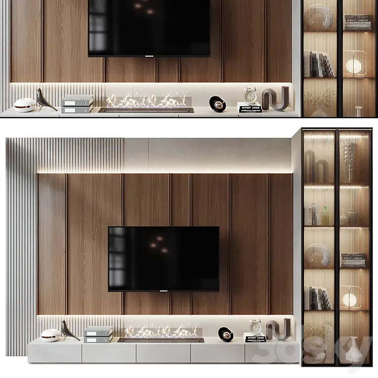 TV shelf 0660 Free Download