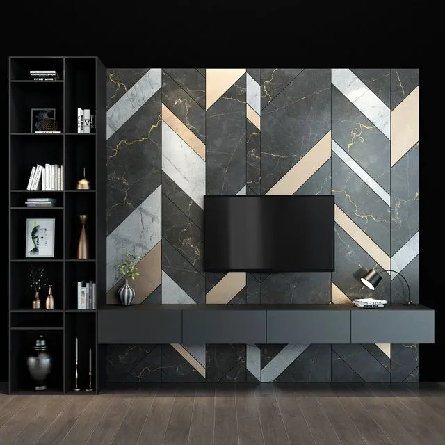 TV shelf 74 3D Model