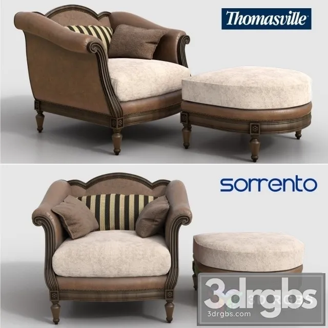 TV Sorento Chair 3D Model Free