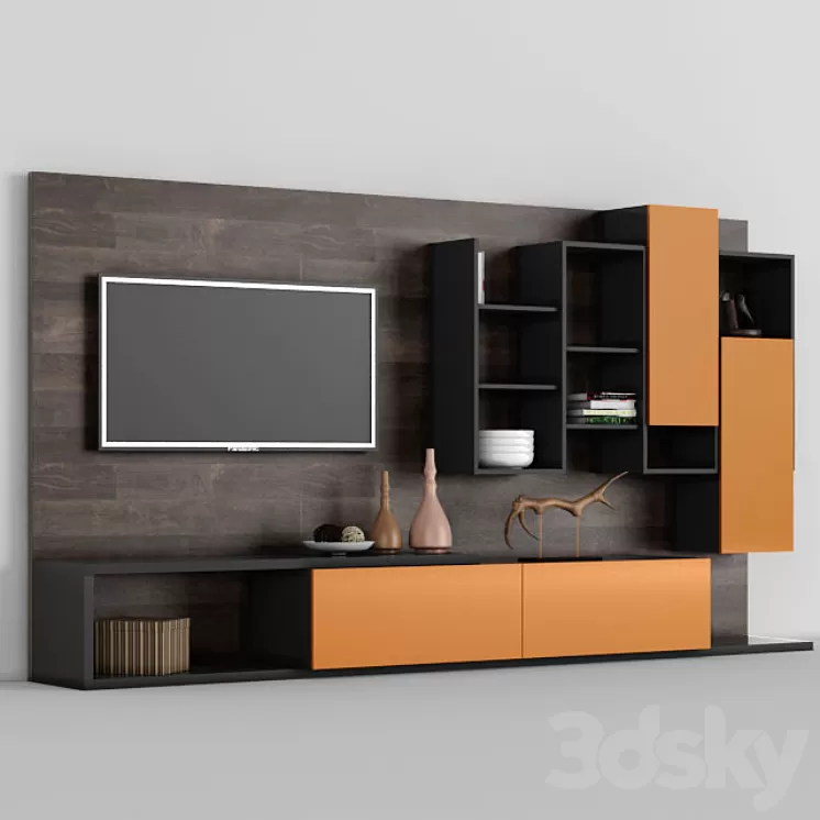 TV Stand 3D Model