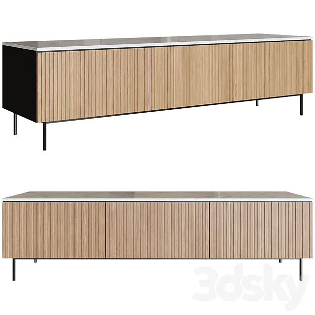 TV stand Calligaris UNIVERSAL 3D Model
