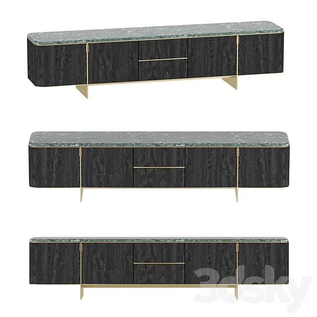 TV stand Dean 2.5 meters 3DModel