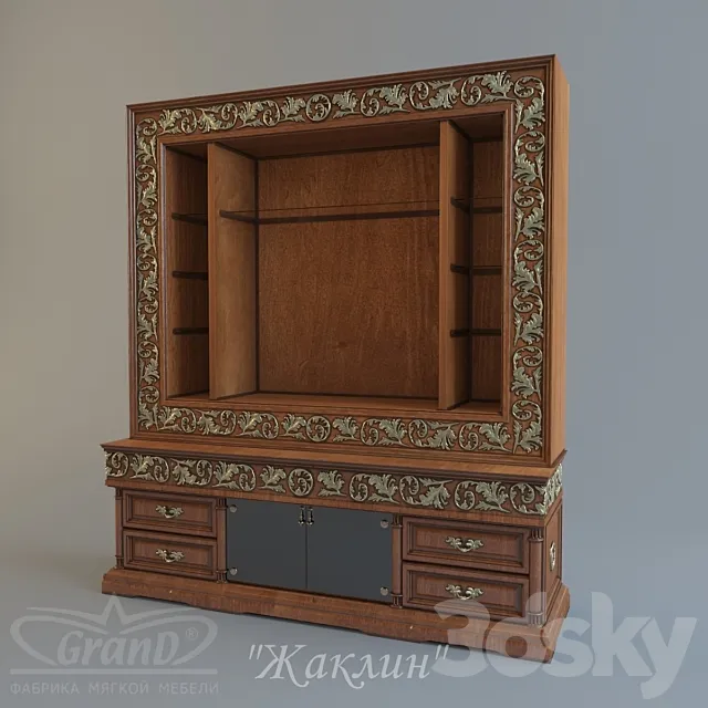 TV stand from kolekci "Jacqueline" 3DModel