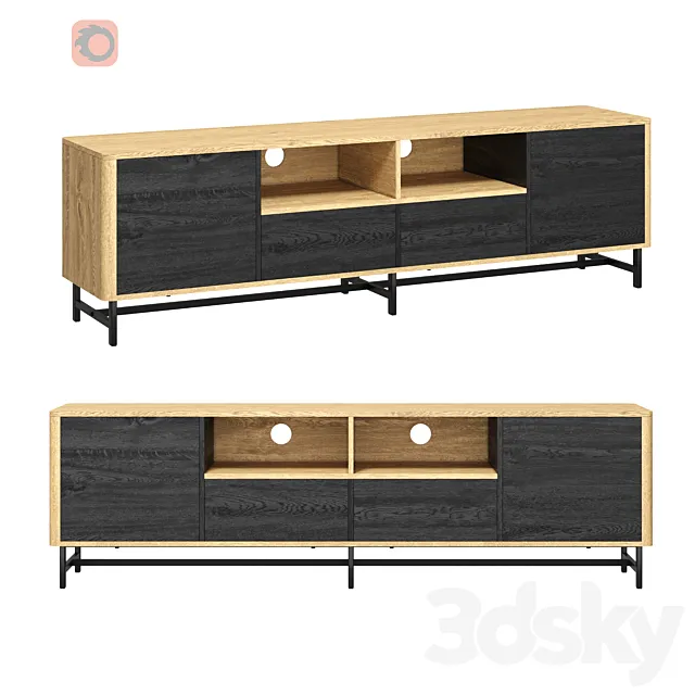 TV stand Loft & Found SYLVIA 3DModel