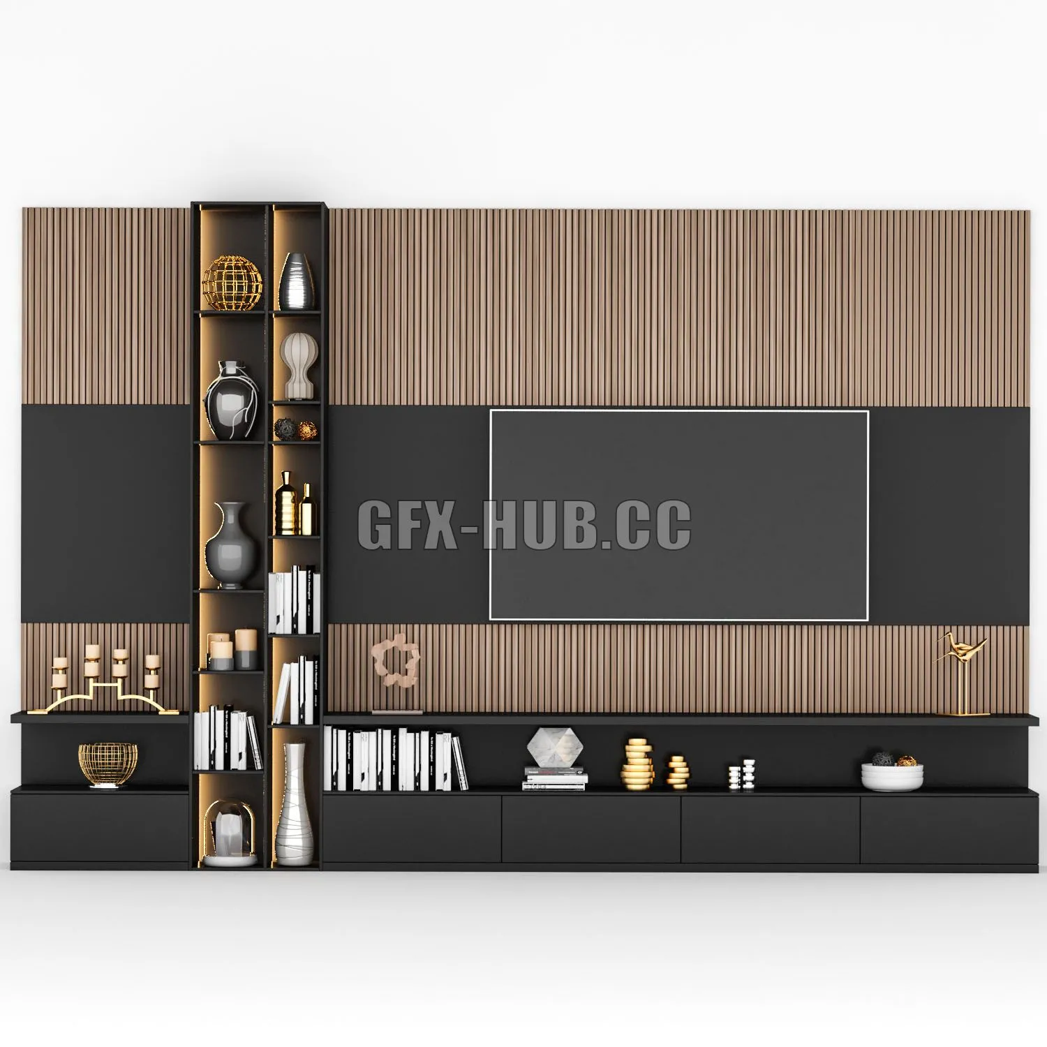 Tv Stand_85 3D Model