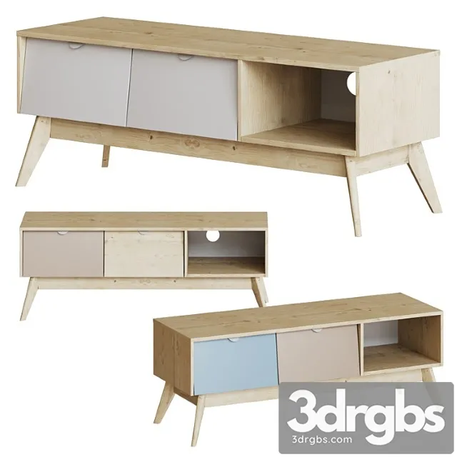 TV Tumba Lesli Divan Ru 3D Model Free