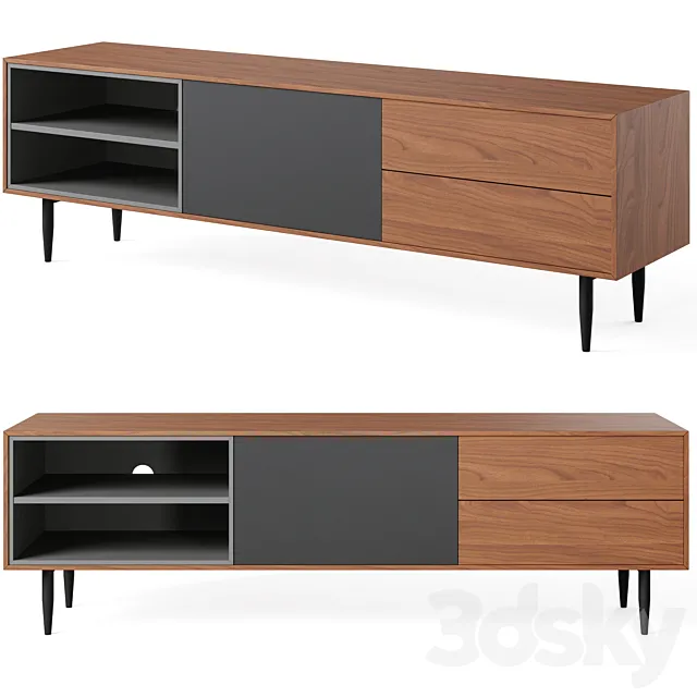 TV unit Itan by Cosmo 3D Model