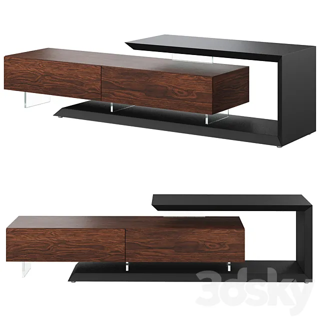 Tv Units Link by Cattelan Italia 3D Model