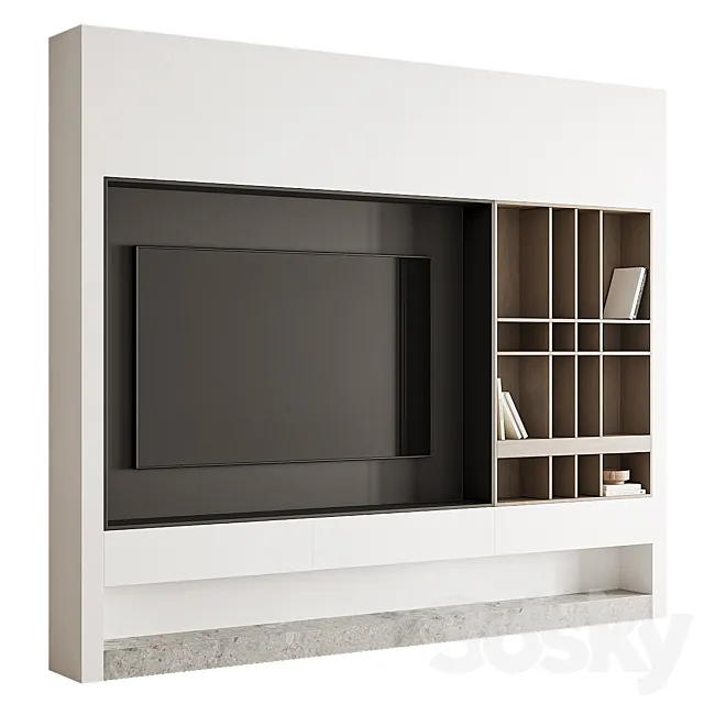 TV wall 05 Free Download