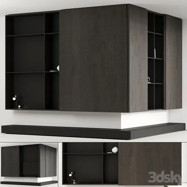 TV wall 13 3D Model