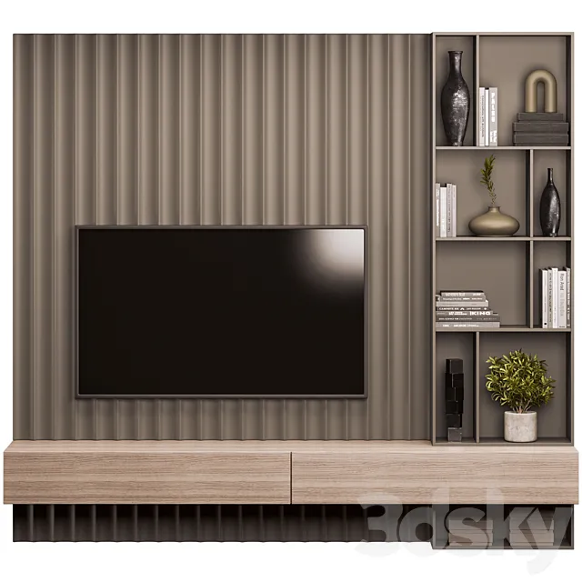 TV Wall 3DModel