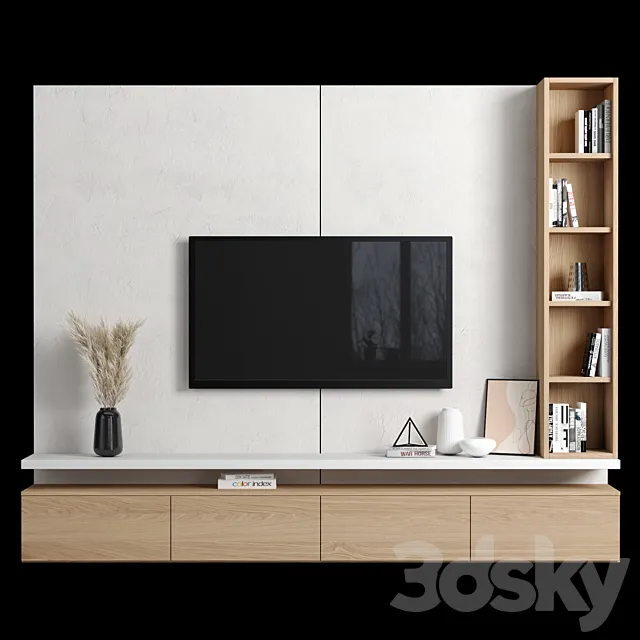 TV Wall 70 3DModel
